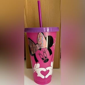 Minnie and Mickey Custom-made Purple Cup